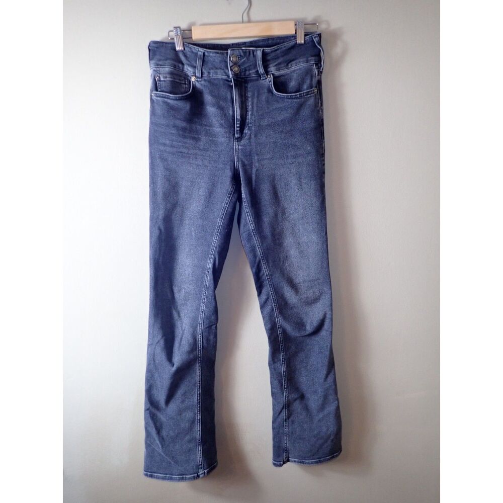 We The Free Black Boot Cut Jeans High Waist Size 30